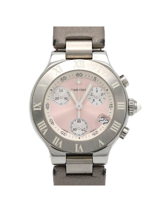 Cartier Chrono Scarf SM SS Quartz Watch main image 3